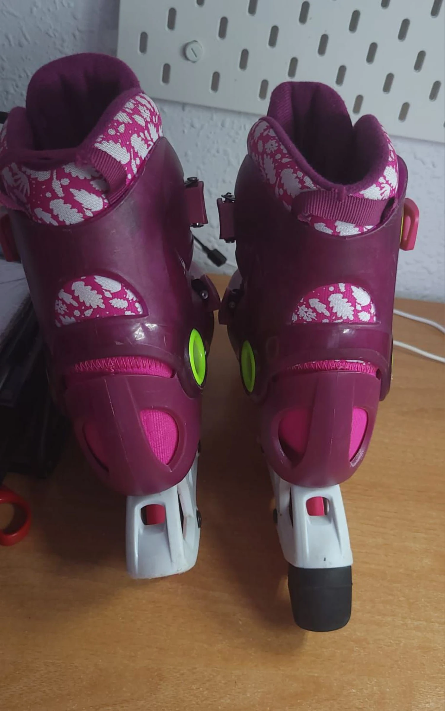 ⛸️ Patins em linha Oxelo + capacete e proteções – tamanho ajustável 29–32 – photo 4